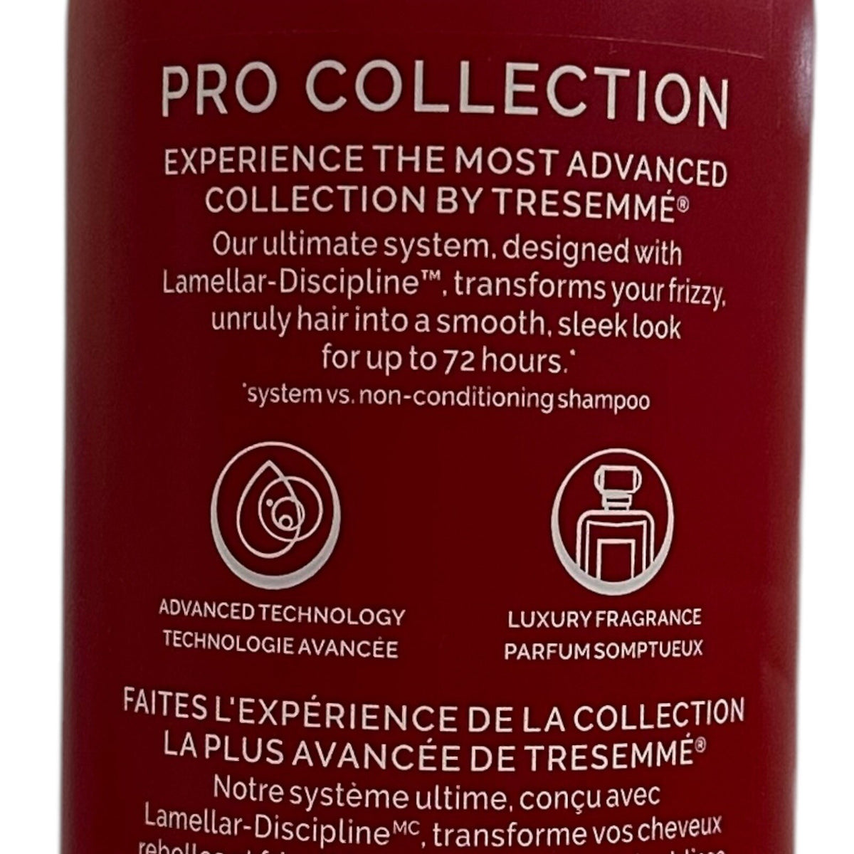 Lot of 4 Tresemme Keratin Smooth Lamellar Discipline Shampoo &