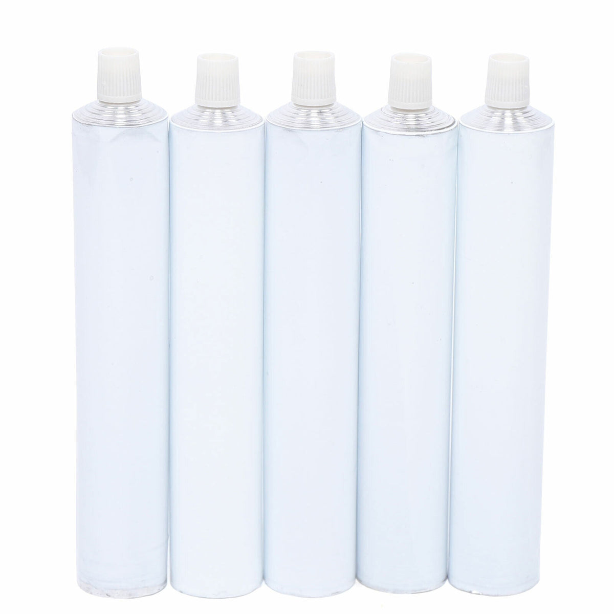 100ml Aluminum Toothpaste Tubes - Bulk Pack for Travel & DIY Cosmetics