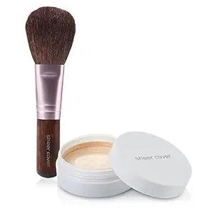 Mineral Foundation Makeup Kit with Free Brush - Light/Fair
