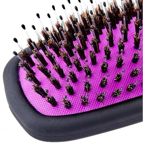 Wet Brush Shine Enhancer Hair Brush with IntelliFlex Bristles & Boar Hair