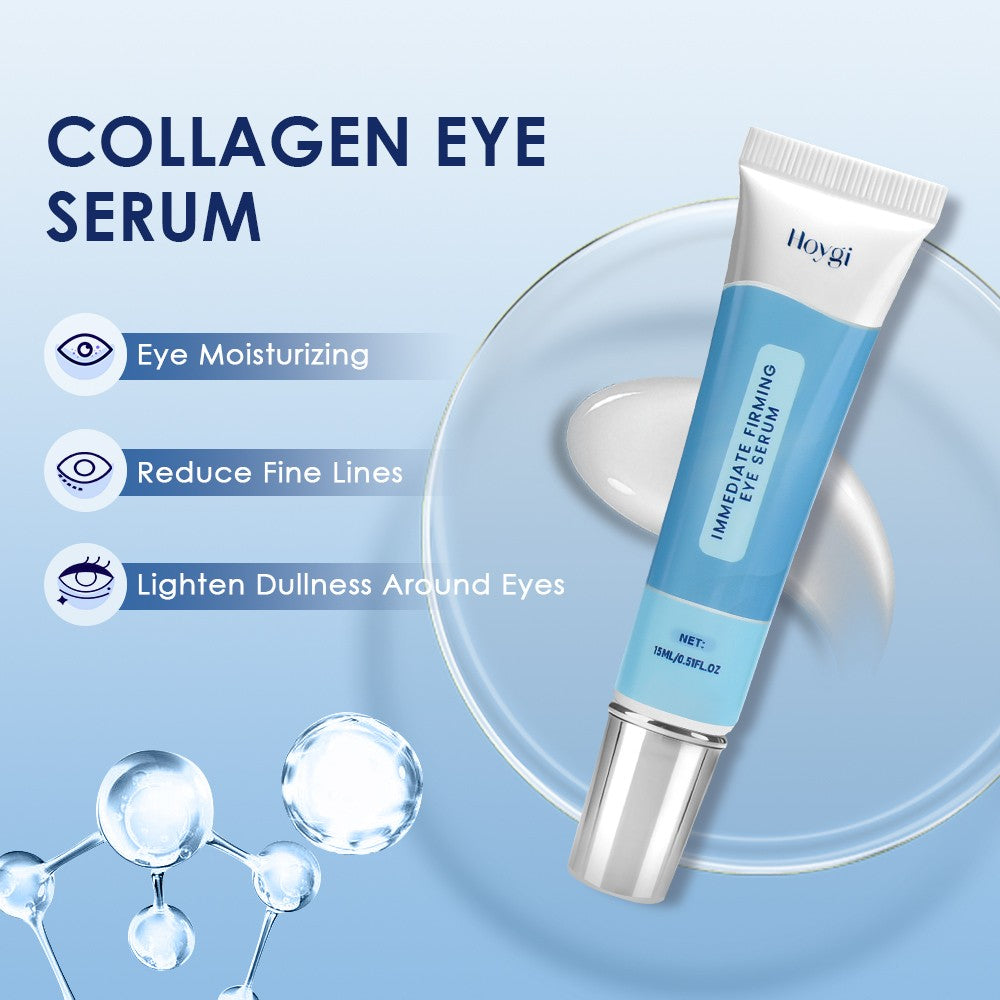 Firming Eye Serum for Dark Circles & Wrinkles - 3 Pack, Hydrating & Lifting