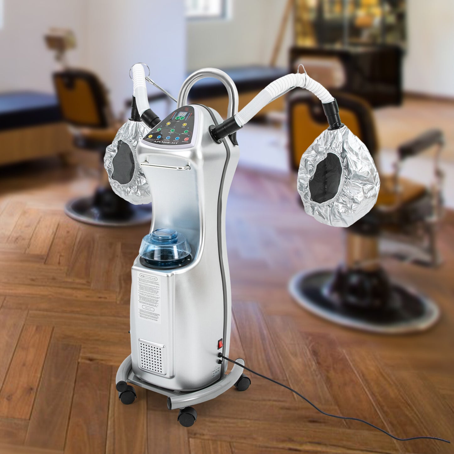Professional Hair Steamer with Ozone Function, Adjustable Height & Treatment Machine