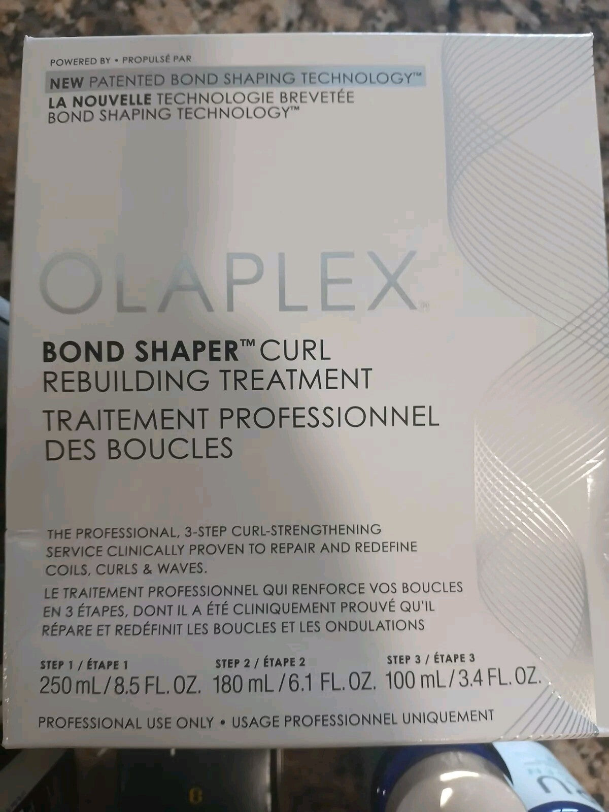 Olaplex Bond Shaper Curl Rebuilding Hair Treatment - Professional Hair Care