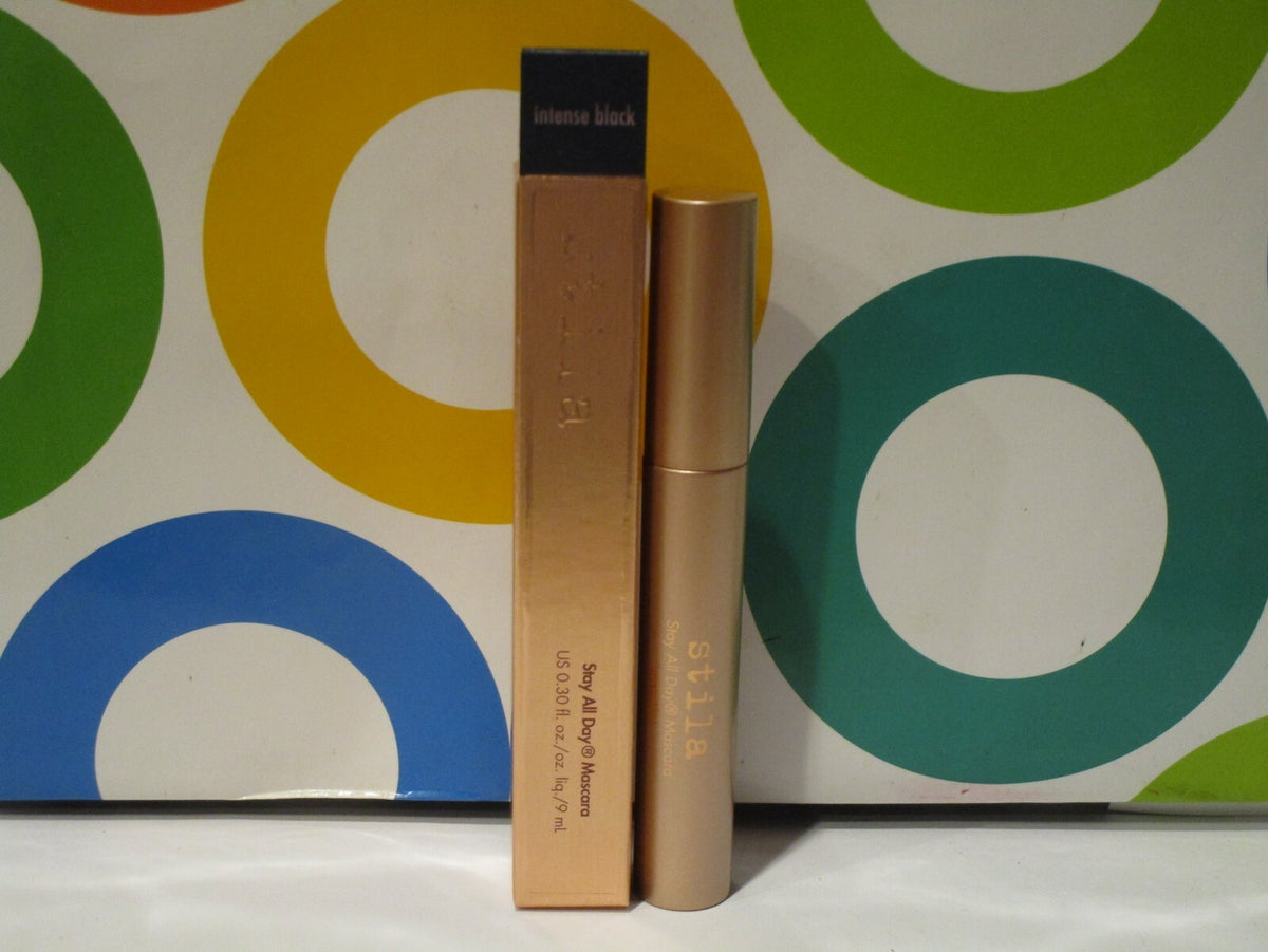 Stila Stay All Day Mascara Intense Black 0.30 Oz Waterproof Eye Makeup