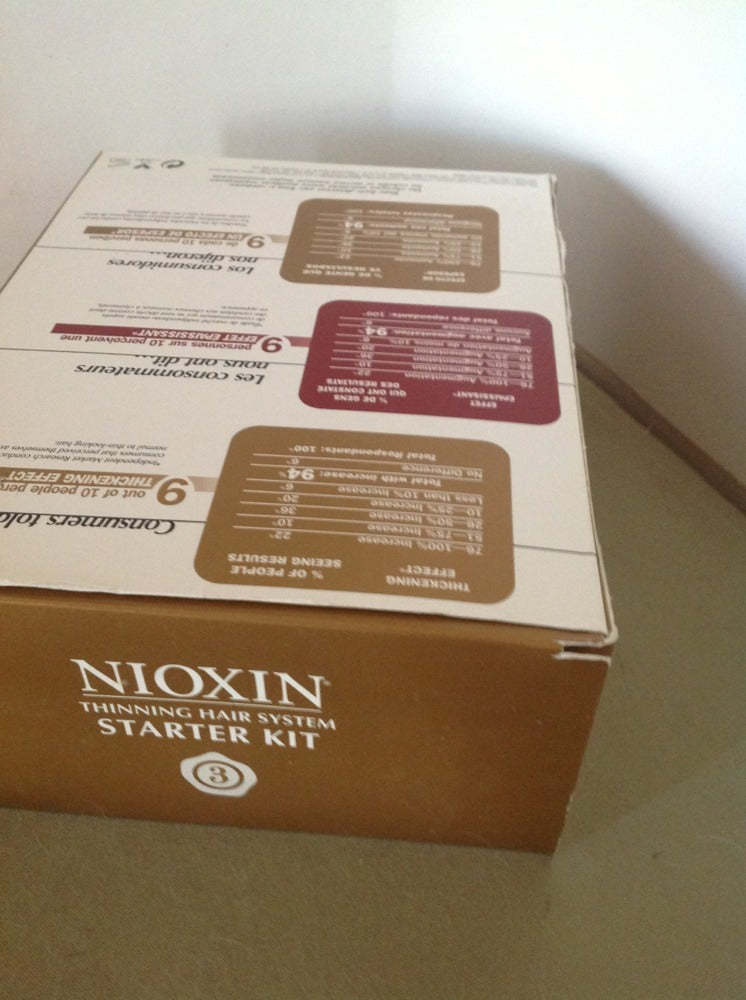 3 Pack Sys Thin Hair Kit For Fine Chemically Enh. Nml by Nioxin Pc