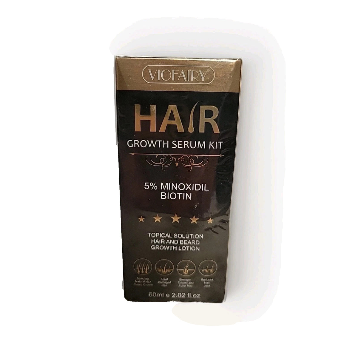 5% Minoxidil for Men Hair Growth Serum Regrowth Topical Spray 60ml