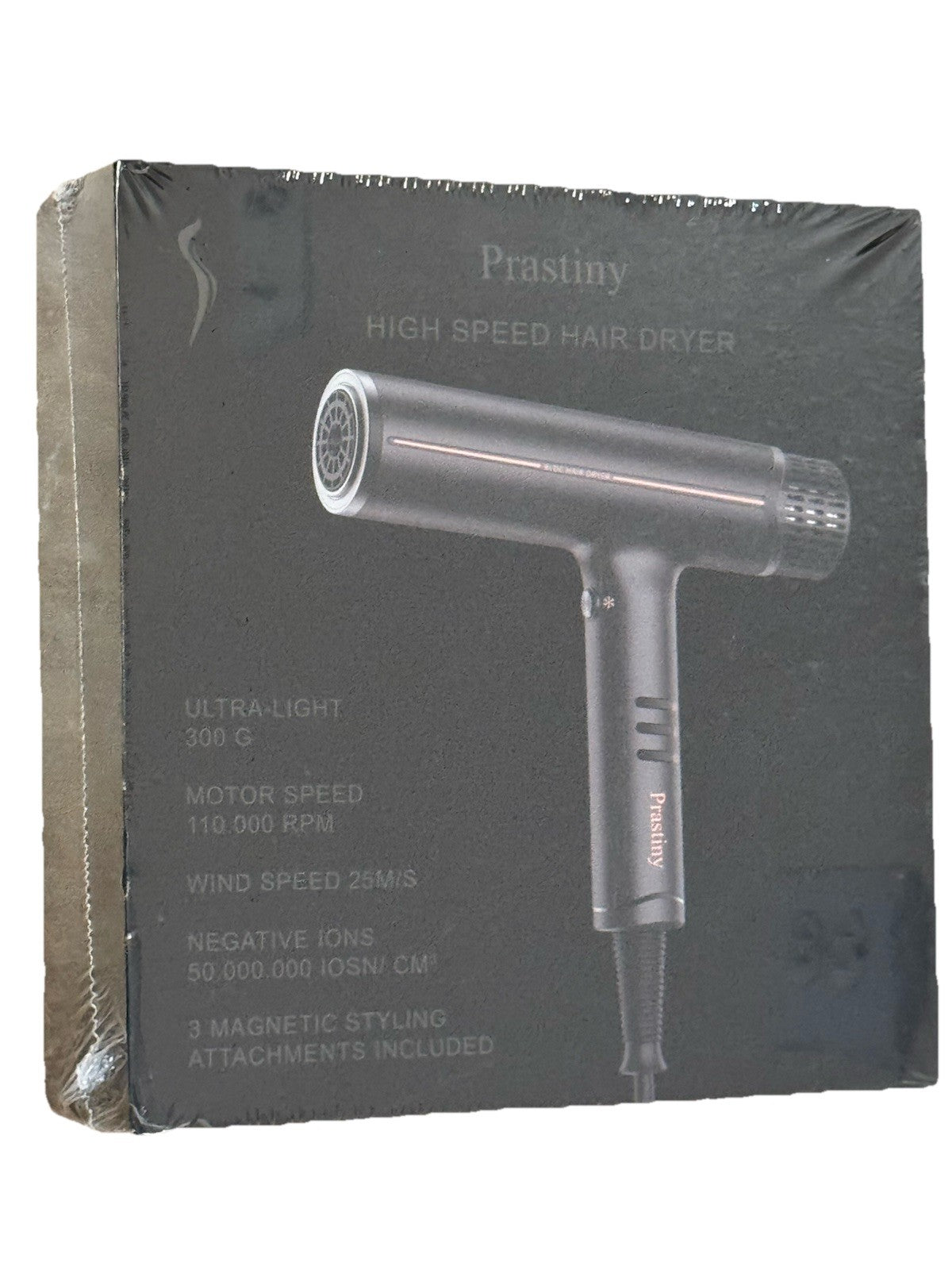 Professional Ionic Hair Dryer with Diffuser - High Speed Lightweight Styling Tool