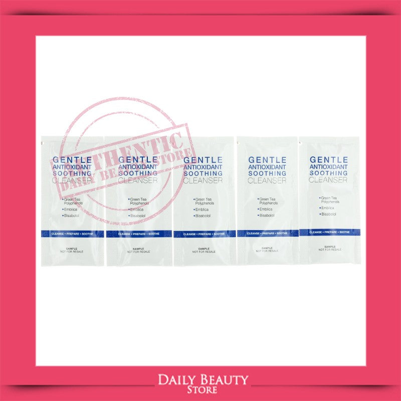 Gentle Antioxidant Facial Cleanser - Soothing Skin Care Sample Pack