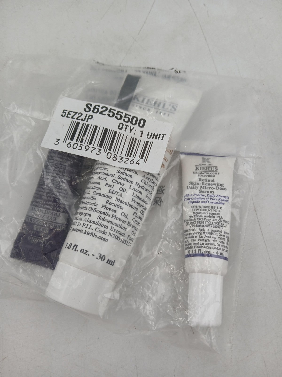 Facial Cleansing & Anti-Aging Serum Set - Sample Size