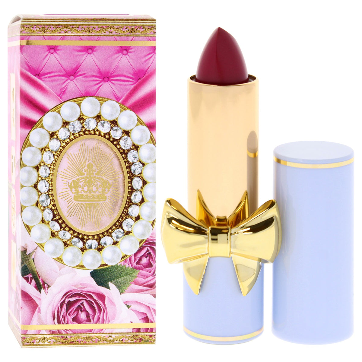 Weightless Satin Lipstick with Botanical Collagen - Fleur Fatale, 0.13 oz