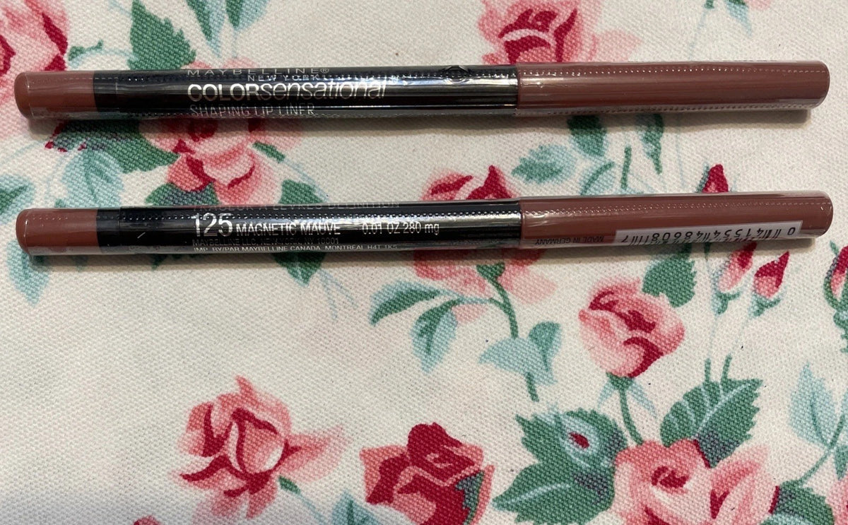 Maybelline Mauve Lip Liner Self-Sharpening Factory Sealed - Long-Lasting Makeup