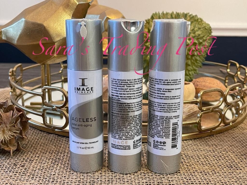 Ageless Total Anti-Aging Serum - 1.7oz Facial Skin Care for Wrinkles & Brightening