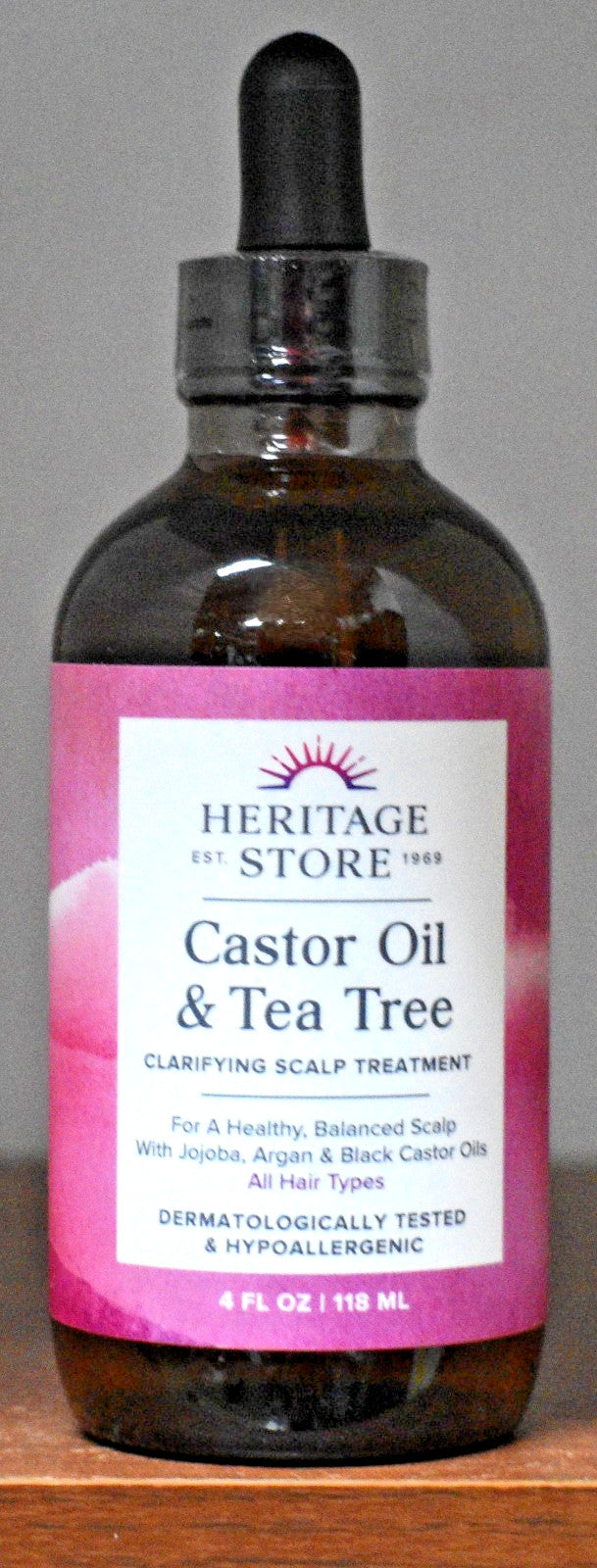 Castor Oil & Tea Tree Scalp Treatment - Nourishing Hair Oil for All Hair Types