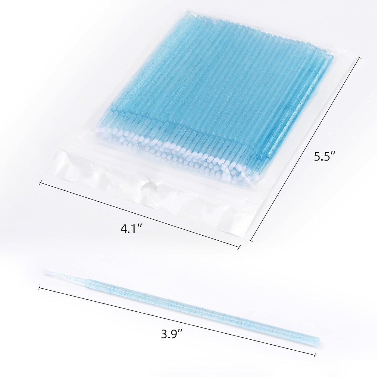 Disposable Microbrushes Applicators 1000 Pcs for Eyelash Extensions & Beauty