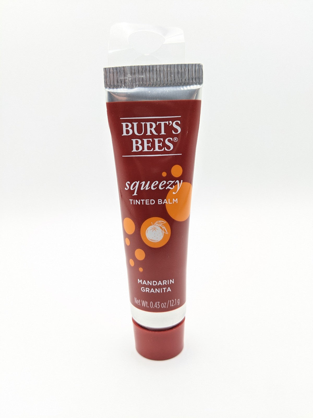 Squeezy Tinted Lip Balm Set - Mandarin Granita, Natural Moisturizer, 3 Pack