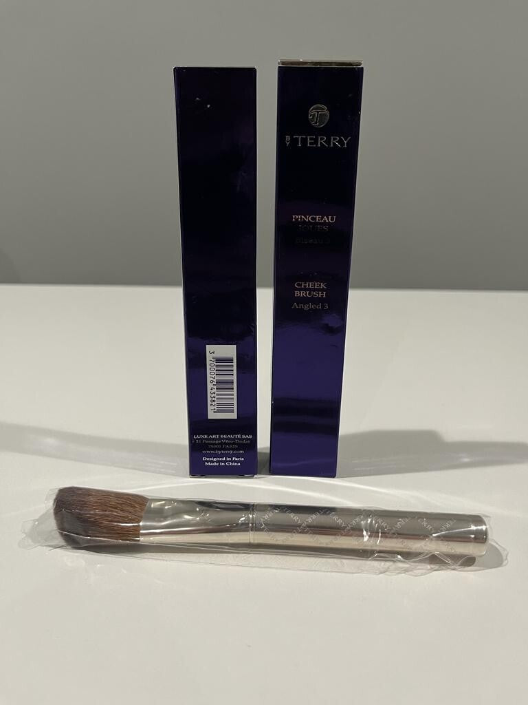Angled Cheek Brush Set - 2 Pieces for Makeup & Beauty Application