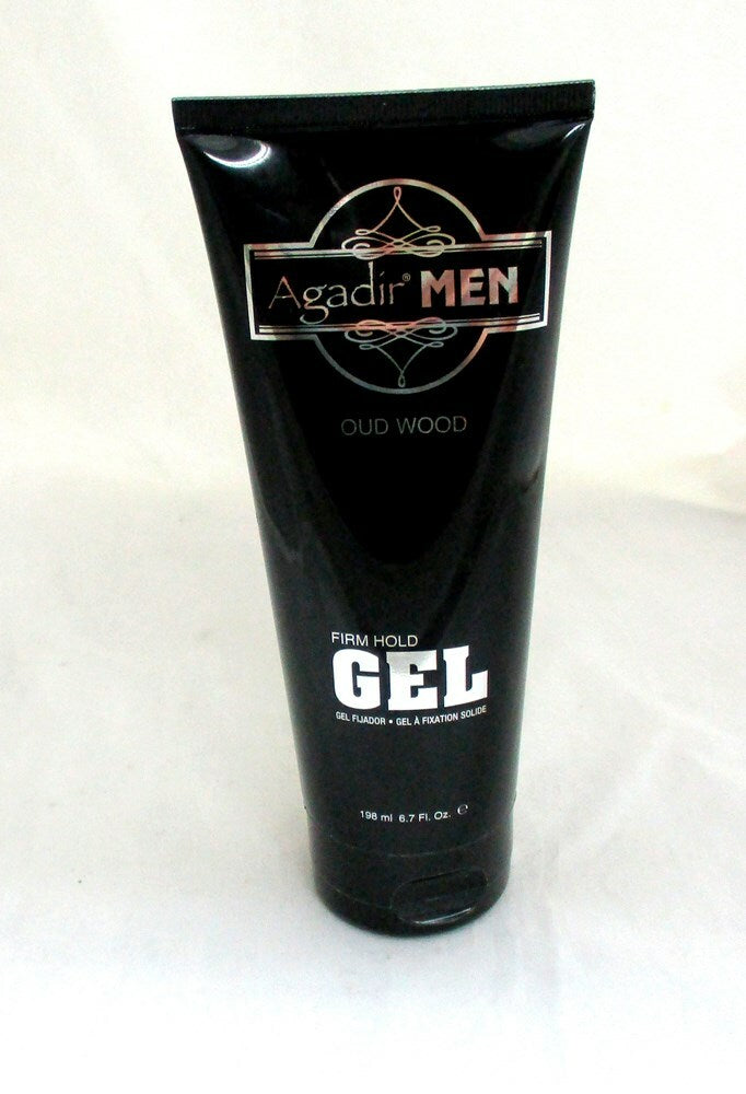 Men's Hair Gel - Firm Hold, Alcohol-Free, 6.7 oz Styling Gel