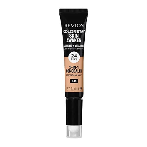 Revlon ColorStay Skin Awaken 5-in-1 Concealer - Honey, Long-Lasting Face Makeup