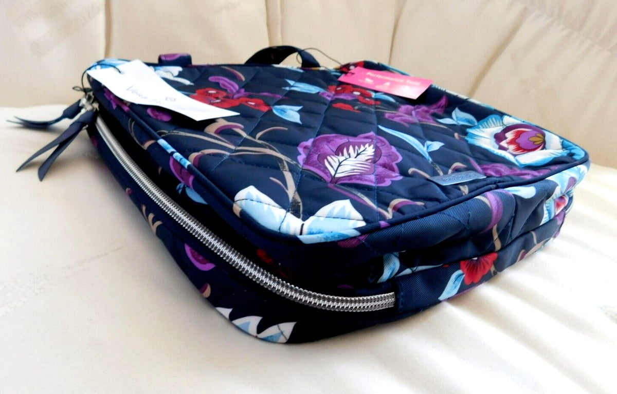 Vera Bradley Zip Hanging Organizer for Cosmetics & Jewelry - Mayfair in Bloom Pattern