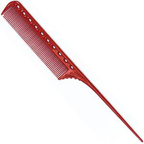 Professional Hair Winding Tail Comb - Red for Hairstylists YS-101