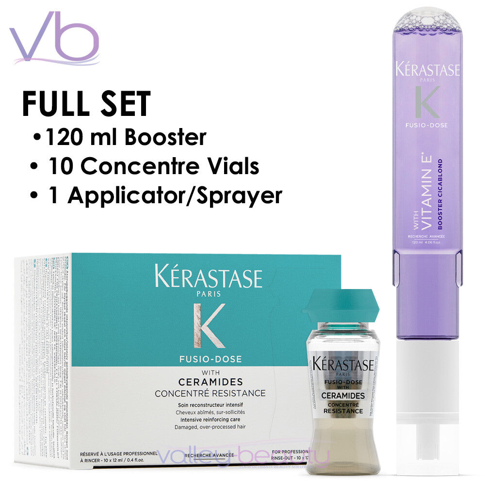 KERASTASE Fusio Dose Treatment Resistance Concentre + Booster, Full