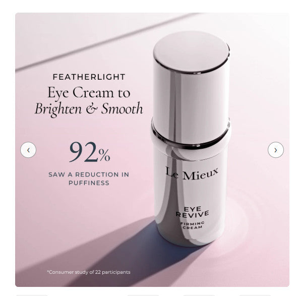 Eye Revive Firming Eye Cream - Puffiness & Fine Lines Reduction 1oz