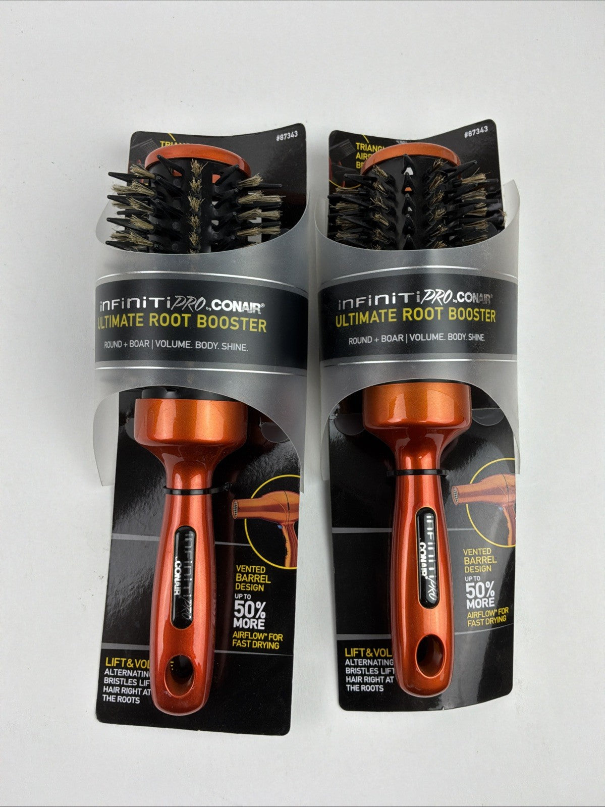 Conair Infinity Pro Root Booster Thermal Round Brush #87343