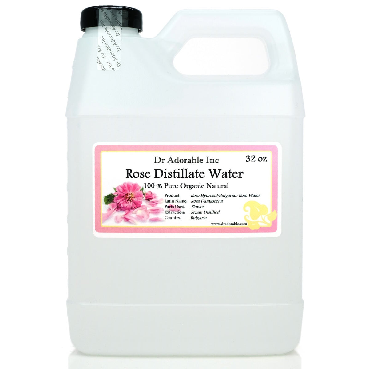 Organic Pure Rose Water Facial Toner with Spray - Skin Refresh & Soothing