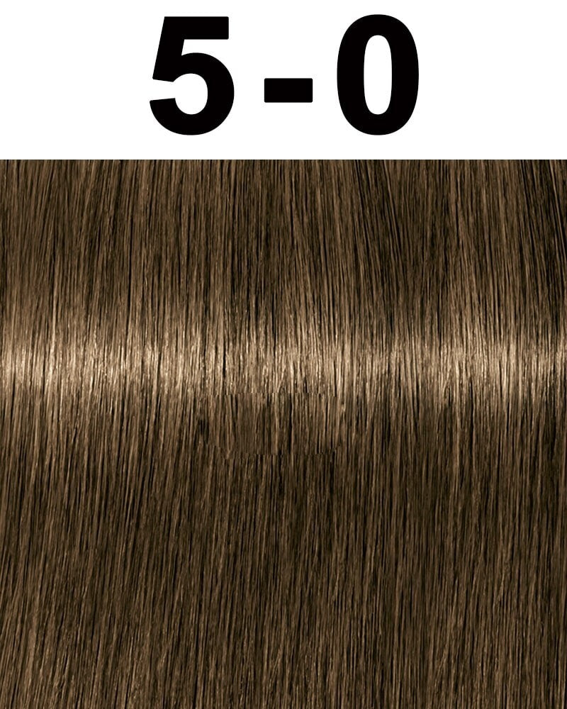 Schwarzkopf Igora Zero Ammonia Hair Color 5-0 Light Brown 2.1 oz