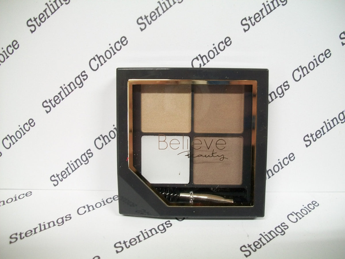 Universal Brow Kit with Powders, Wax & Brushes - Eyebrow Grooming Set