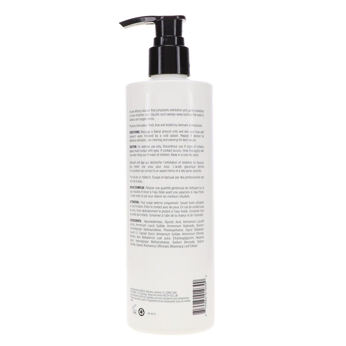 Ageless Total Facial Cleanser 12 oz - Skin Care for Normal to Aging Skin