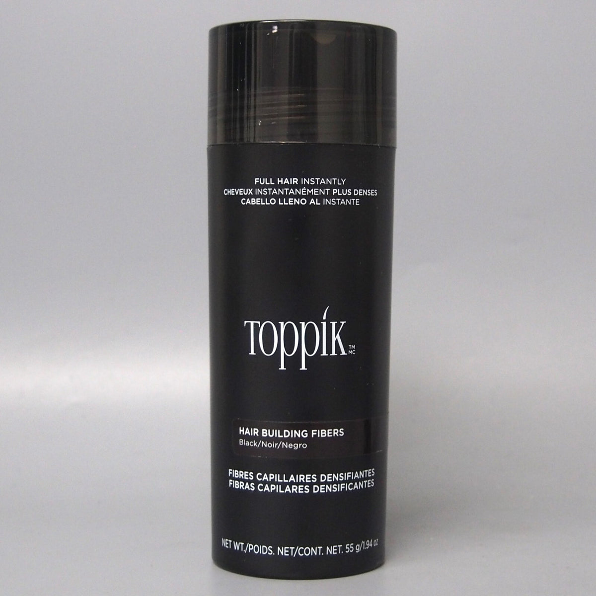 DUO Toppik Black Giant Size 55gr / 1.94oz & Regular 12gr/0.42oz