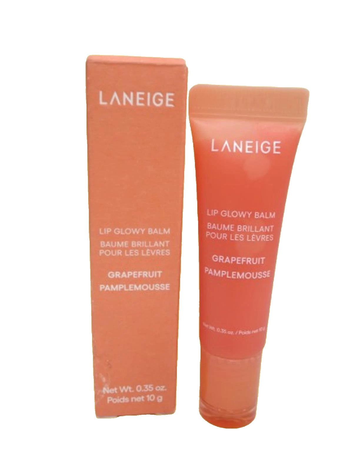 Lip Glowy Balm with Grapefruit Extract - 0.35 oz Hydrating Lip Treatment
