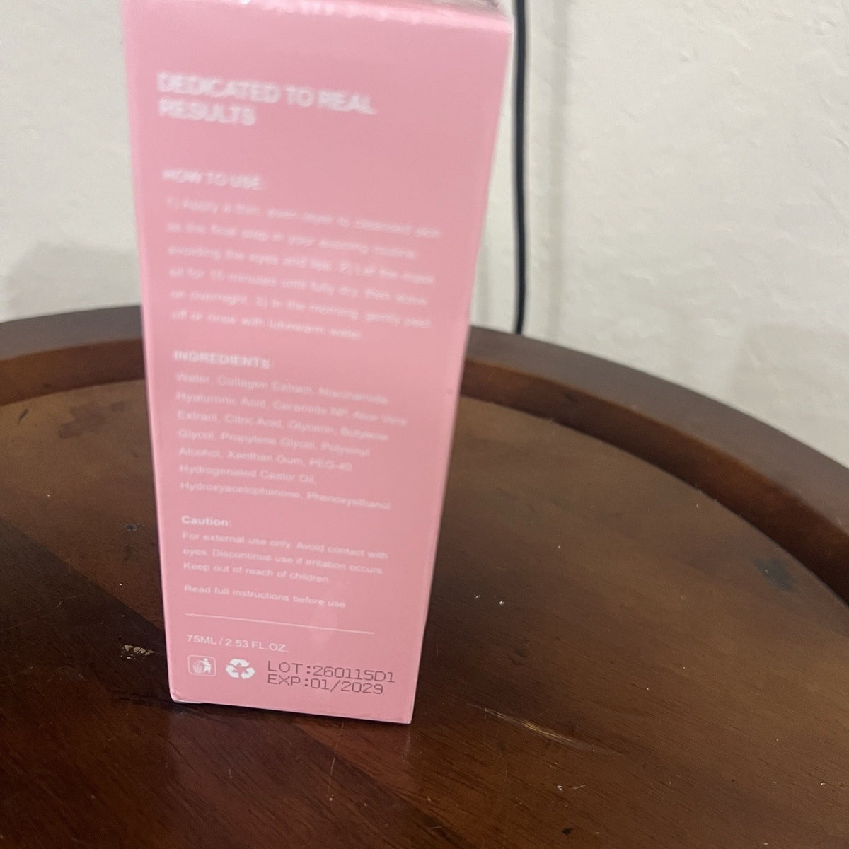 Collagen Night Wrapping Mask - 75ml Korean Beauty Skincare