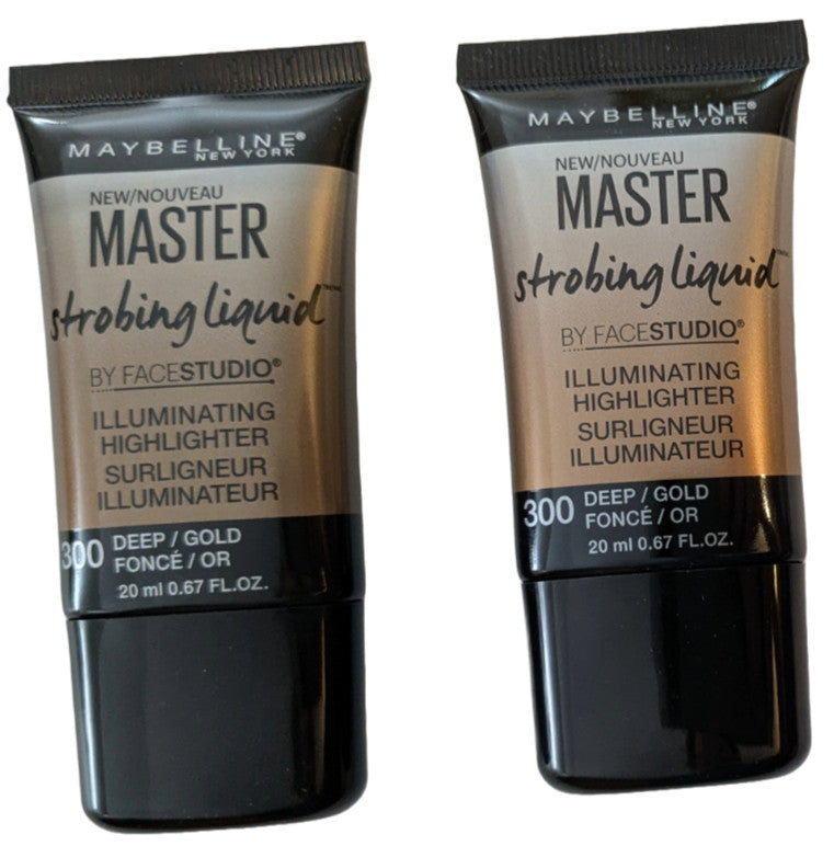 Maybelline Liquid Highlighter Deep Gold Face Glow Liquid Makeup