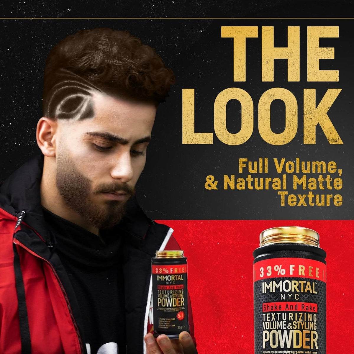 Texturizing Hair Powder with Strong Hold & Matte Finish - 30g