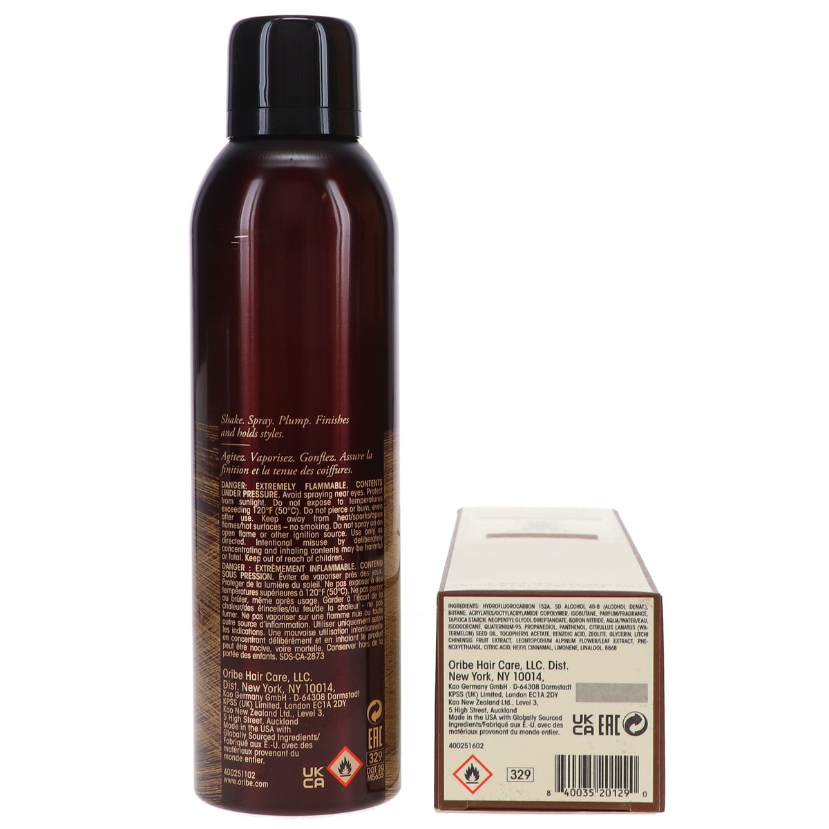 Oribe Thick Dry Finishing Spray 7 oz for Voluminous Hair
