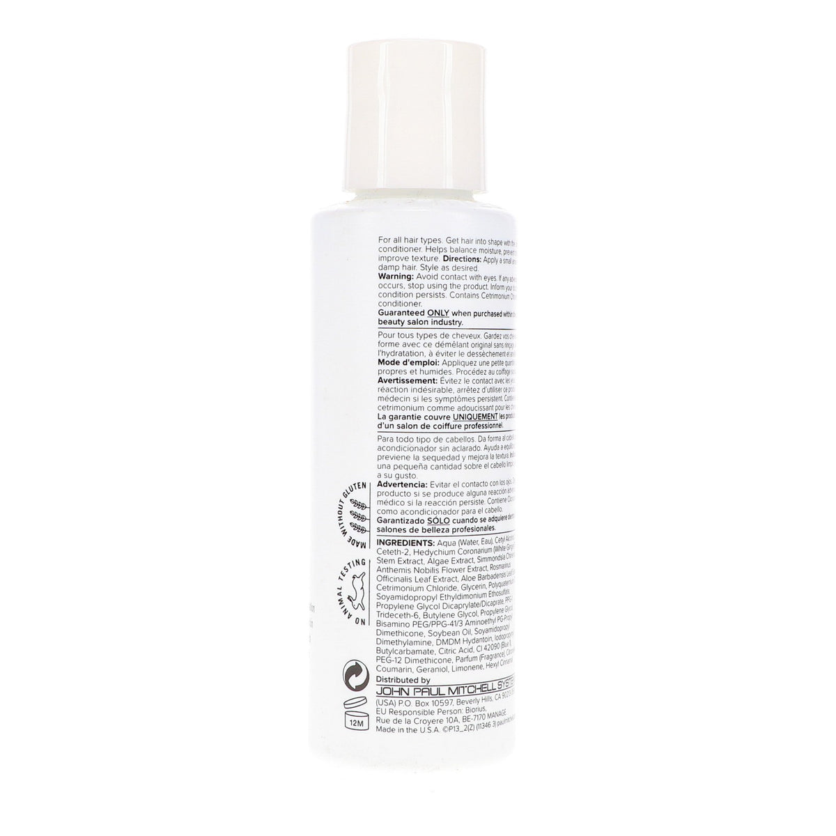 Paul Mitchell The Conditioner Hair Leave-In 3.4 oz Moisturizing & Softening
