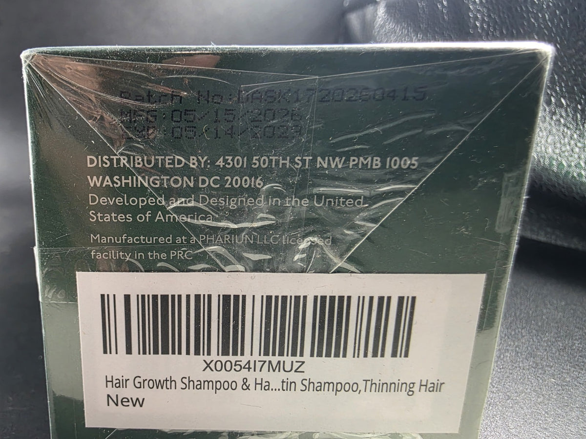 Rosemary Biotin Shampoo for Thinning Hair & Hair Growth