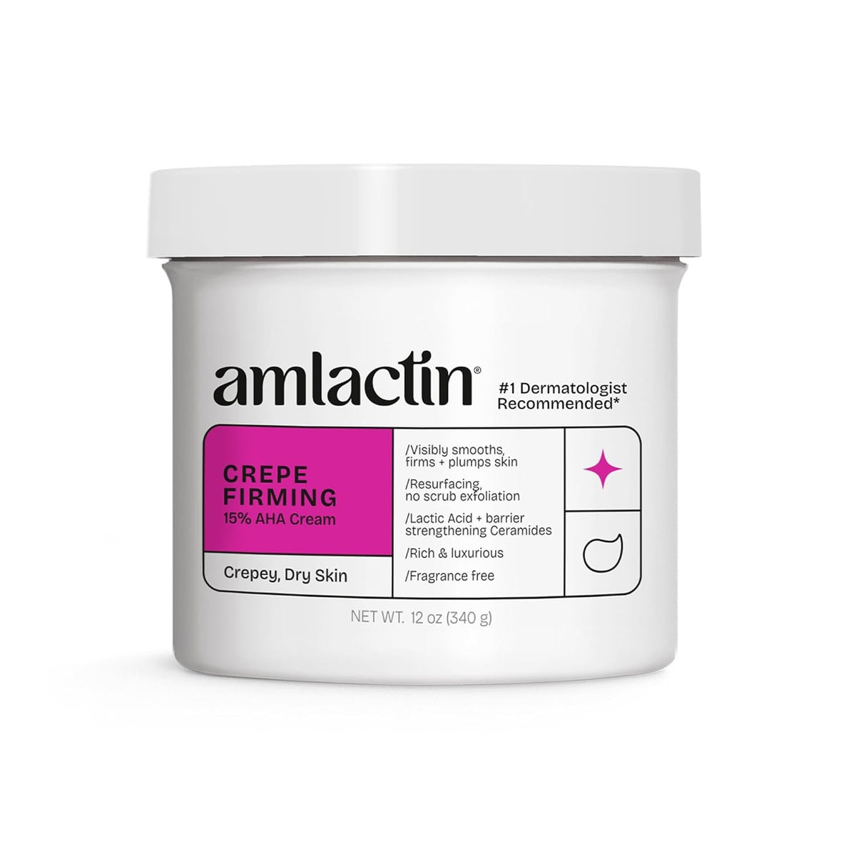 AmLactin Crepe Firming Body Lotion, 12 fl oz