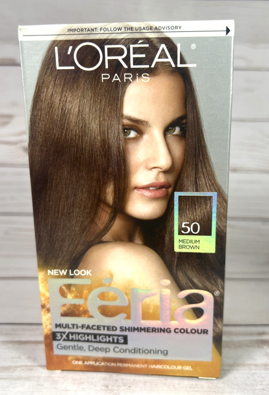 Medium Brown Hair Color #50 - 2 Pack