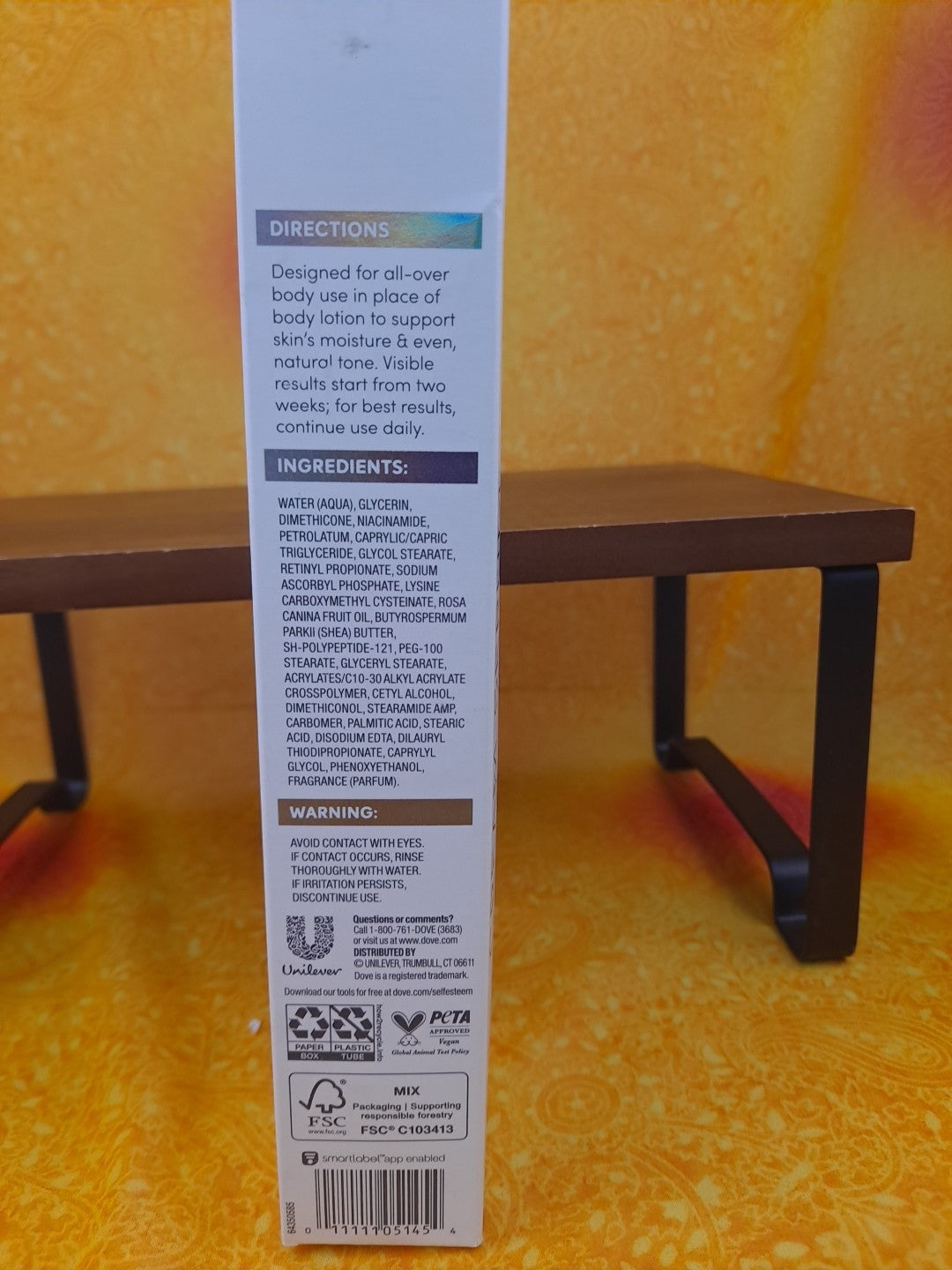 Body Cream Serum with Niacinamide & Vitamin C