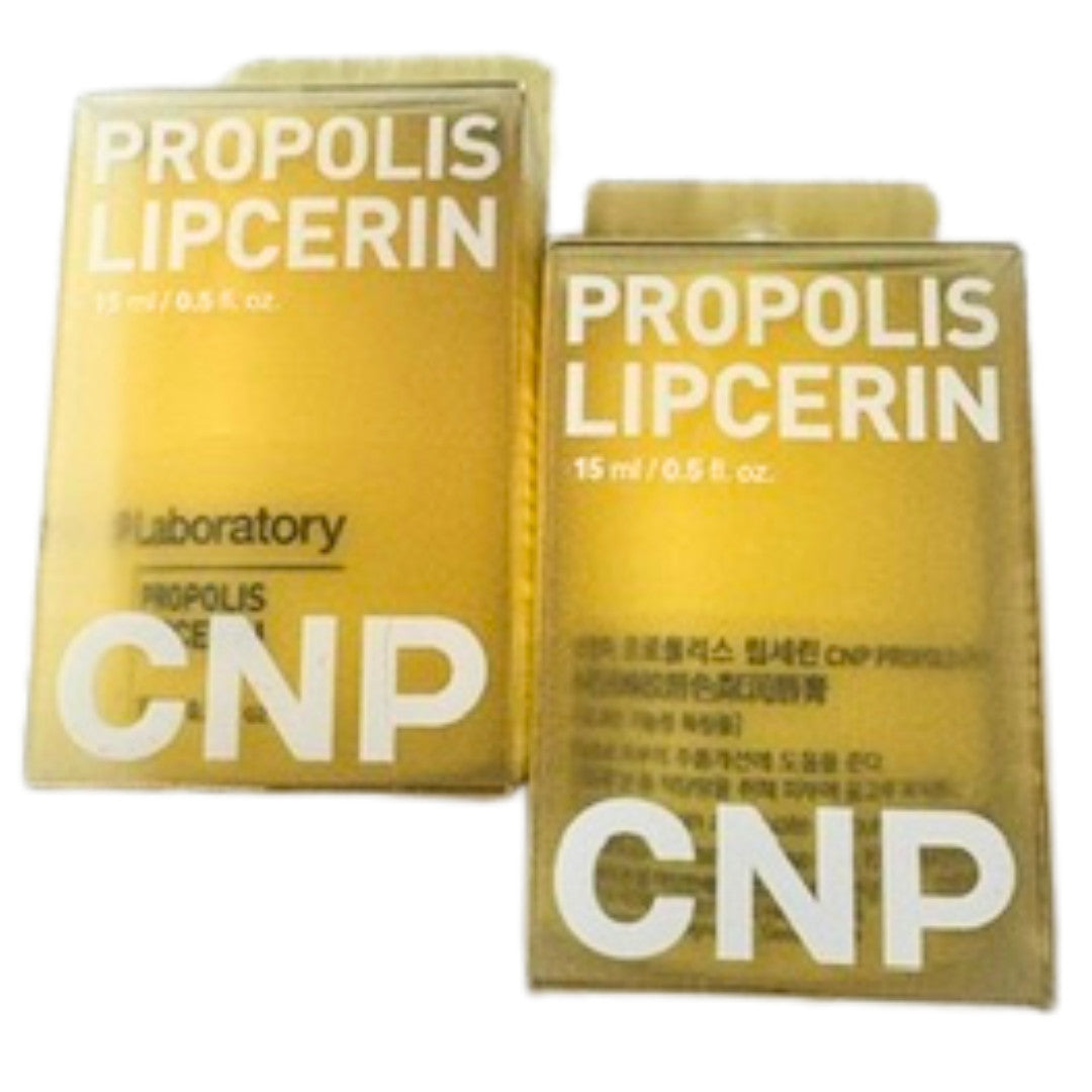 Hydrating Honey Lip Balm Set - Propolis & Manuka Extract, 2x0.5 fl oz