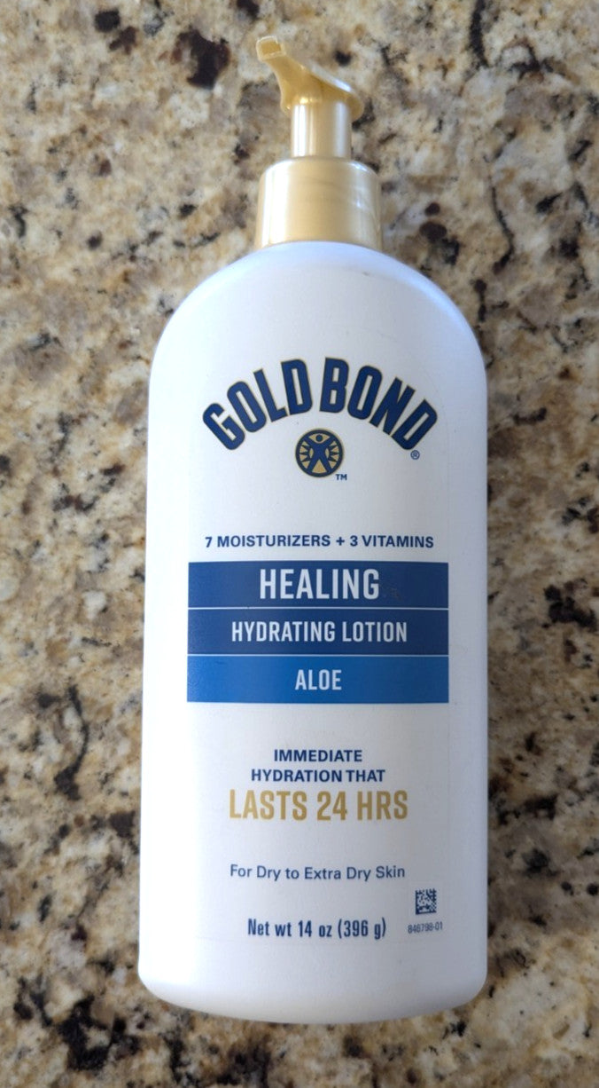 Gold Bond Ultimate Healing Hand and Body Lotion Hydrating Aloe 14 oz
