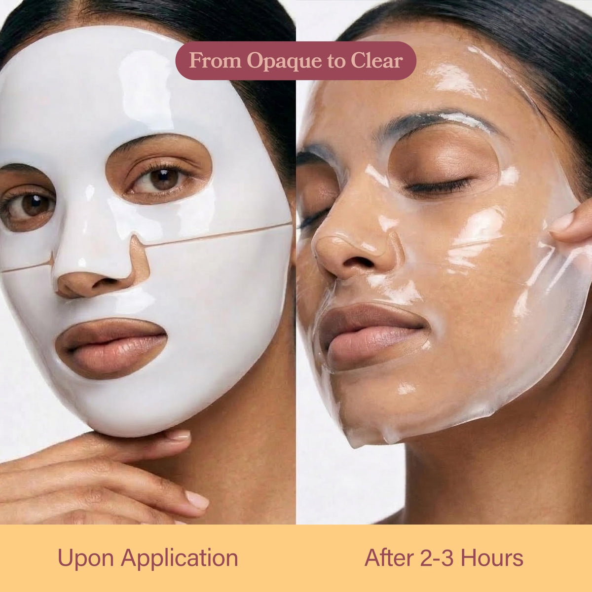 Collagen Hydrogel Face Mask Sheet - 4 Pack
