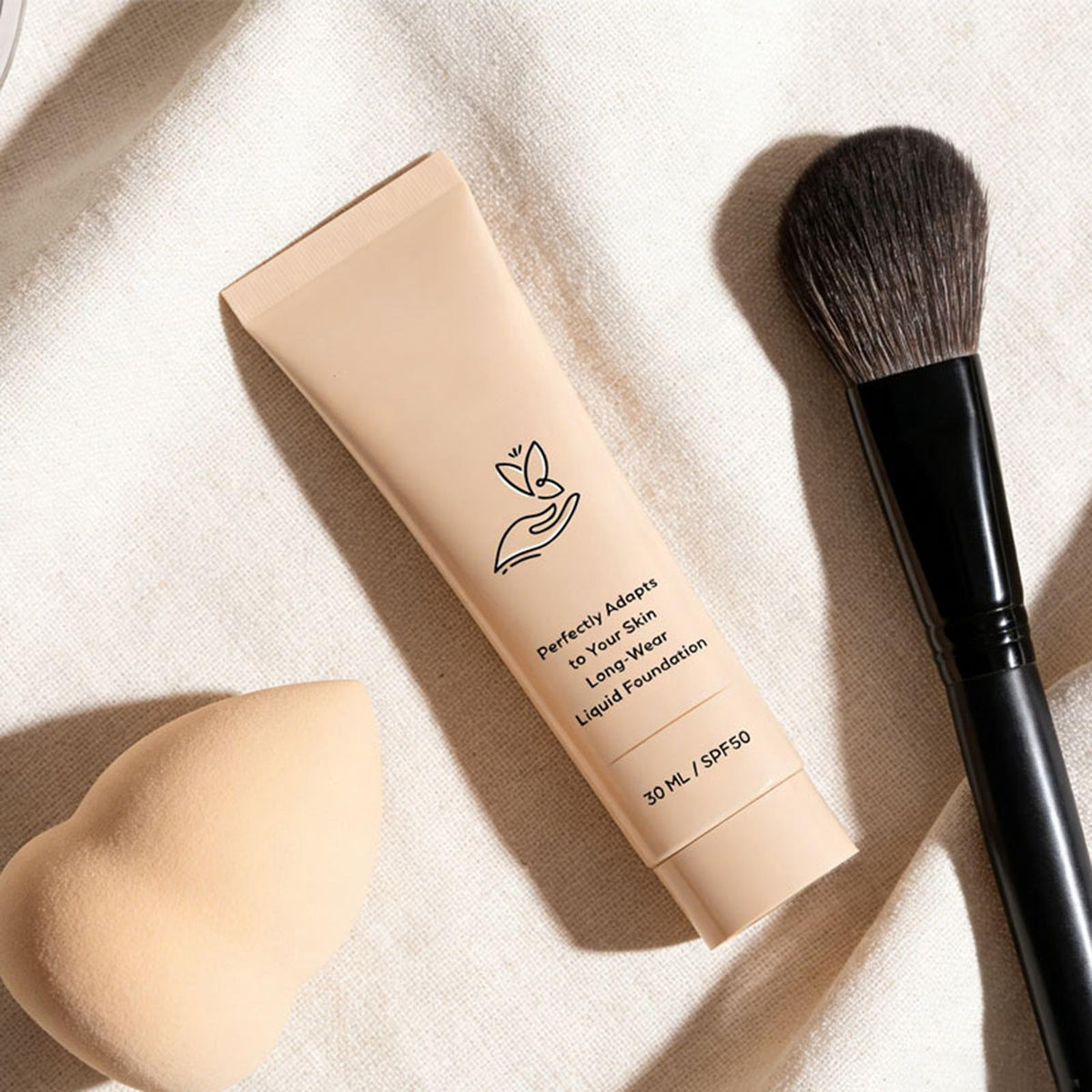 Color Changing SPF 50 Foundation for Mature Skin - Hydrating, Long-Lasting Makeup