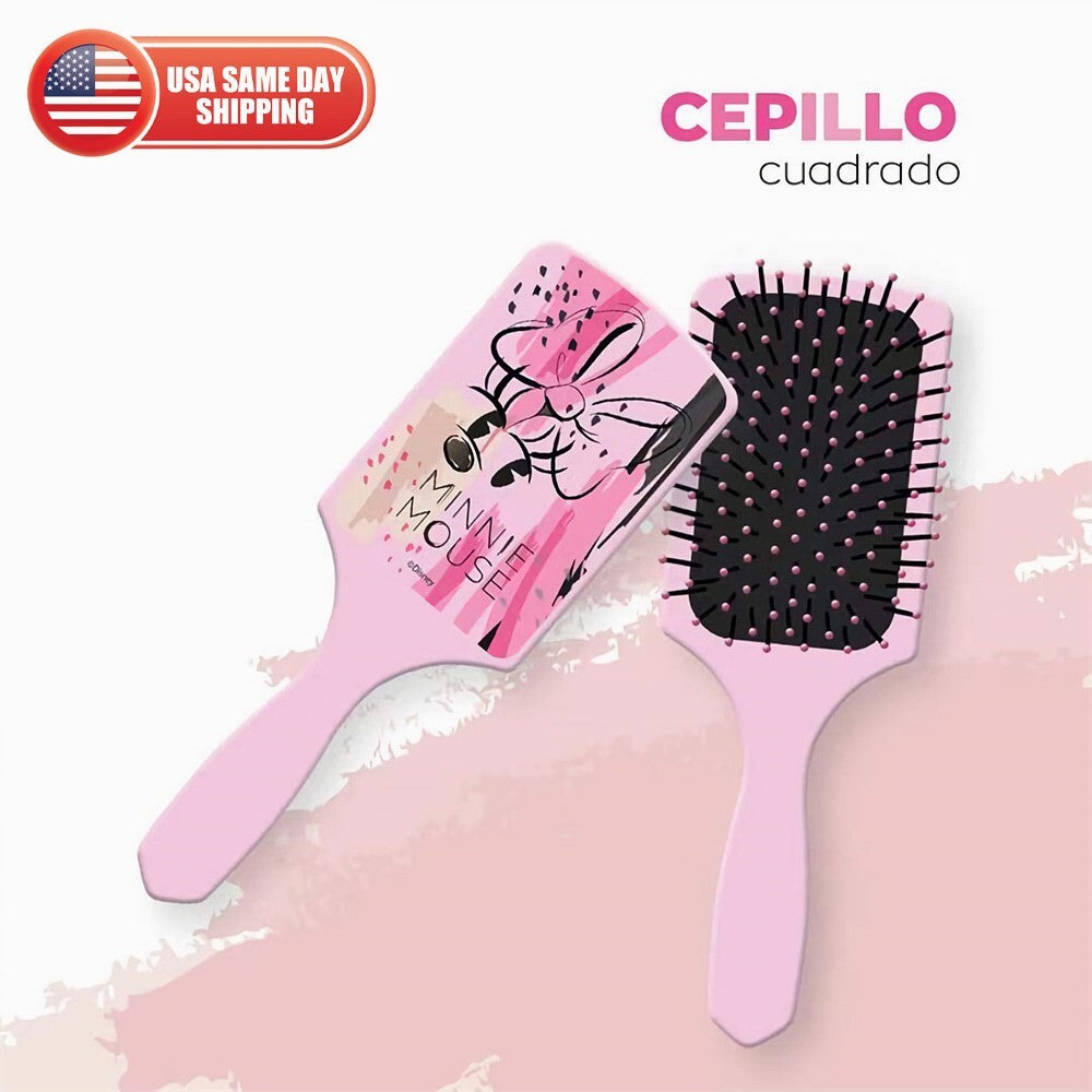 Disney Minnie Mouse Detangler Hair Brush for Kids Girls & Women