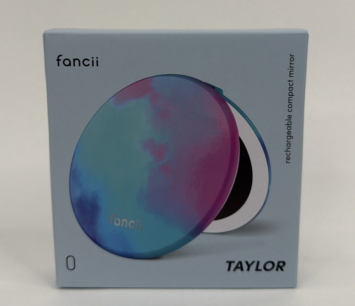 Rechargeable Tabletop Mirror with LED Light - Lavender Lagoon, Fancii Taylor