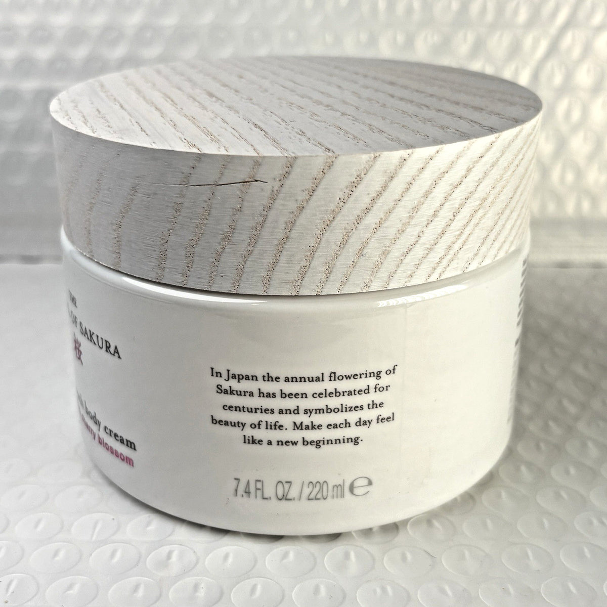 The Ritual of Sakura Body Cream 7.4 oz | Rice Milk & Cherry Blossom