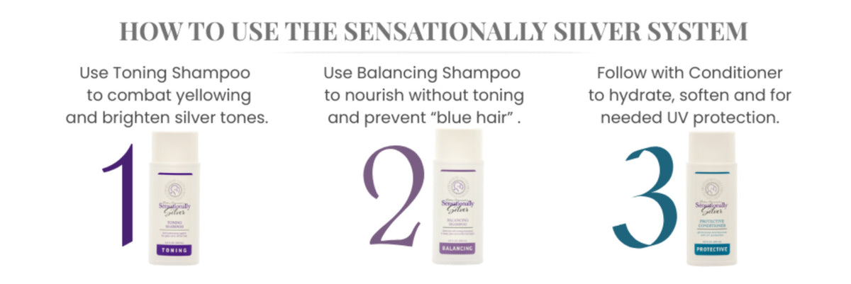 Sensationally Silver 3-Piece Gift Set – Premium Hair Care Trio for